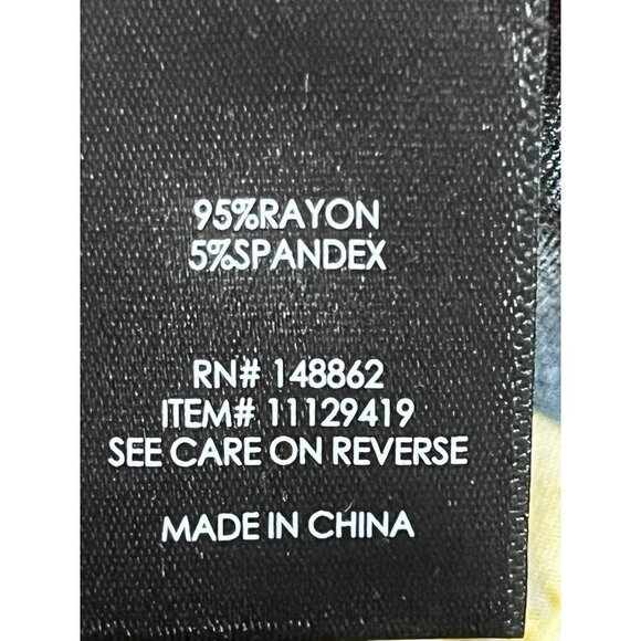 Torrid Dress 1X Black Floral Tropical Feminine Whimsygoth Lace 80s Retro Boho - Picture 14 of 16